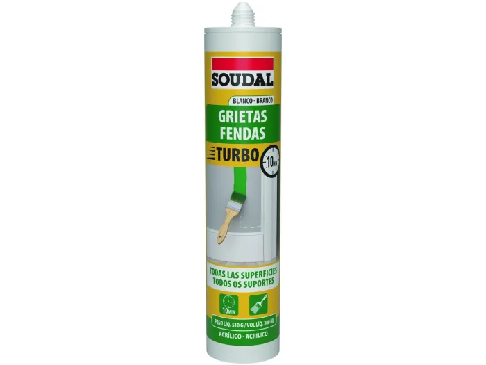 Turbo Decorators Caulk White 300ml